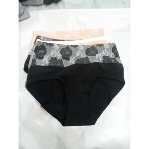 Hawis Lady Size M Brief Floral Cotton Underwear Breathable Underpants Cozy 6